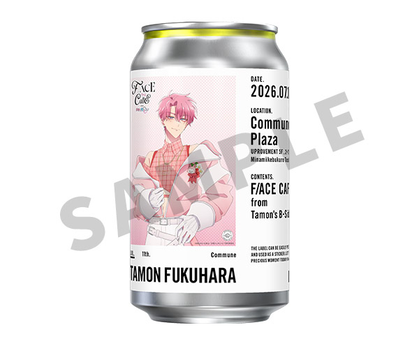 「TAG LIVE LABEL」DRINK ウーロン茶 福原多聞